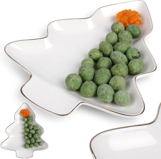 Elegancka biel ze złotą lamówką