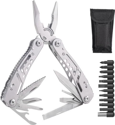 Multitool 24w1 RENEW FORCE z bitami, adapterem i etui