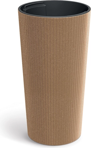 Doniczka Lamia Slim Eco Wood 25 cm Naturo
