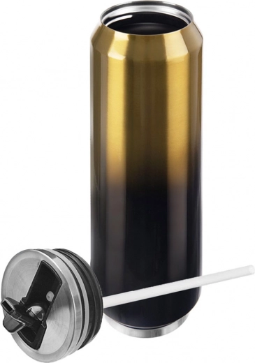 Szczelna pokrywka z odchylanym ustnikiem i słomką