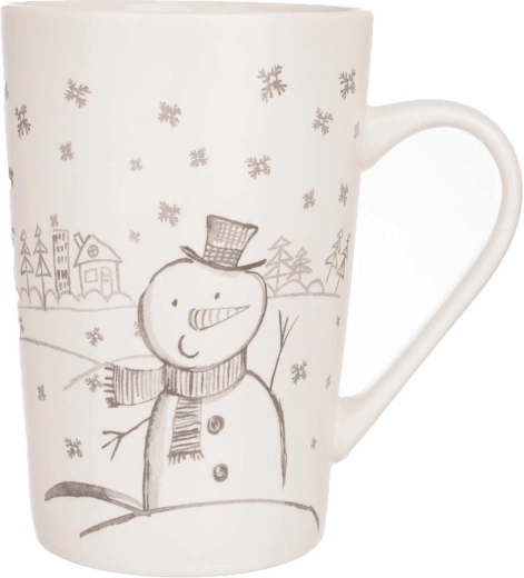 Porcelanowy kubek bałwanek 470 ml