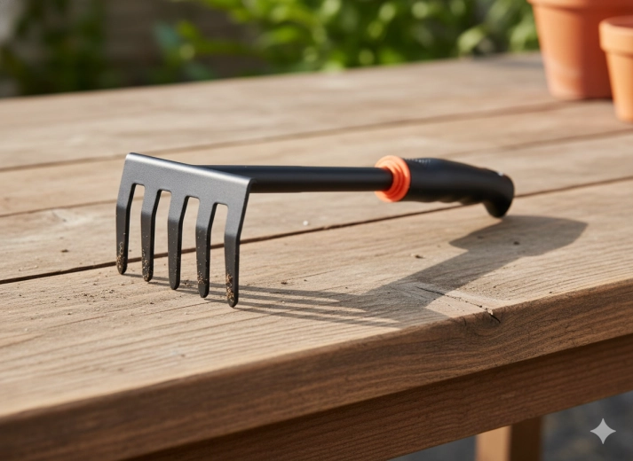 Wytrzymała metalowa głowica z pięcioma zębami