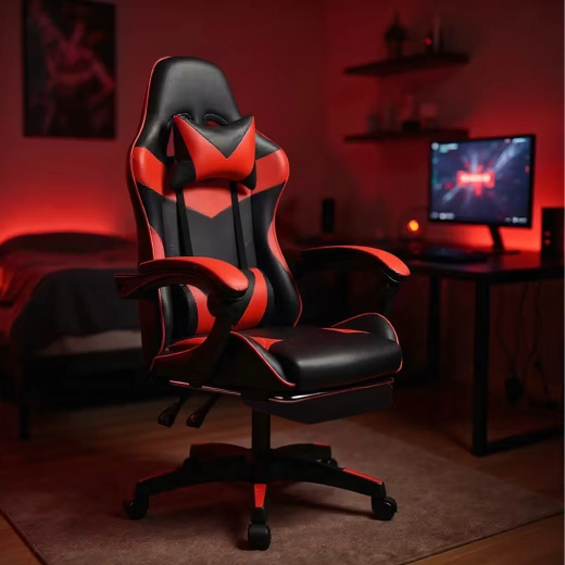 Wysuwany podnóżek dla natychmiastowego relaksu