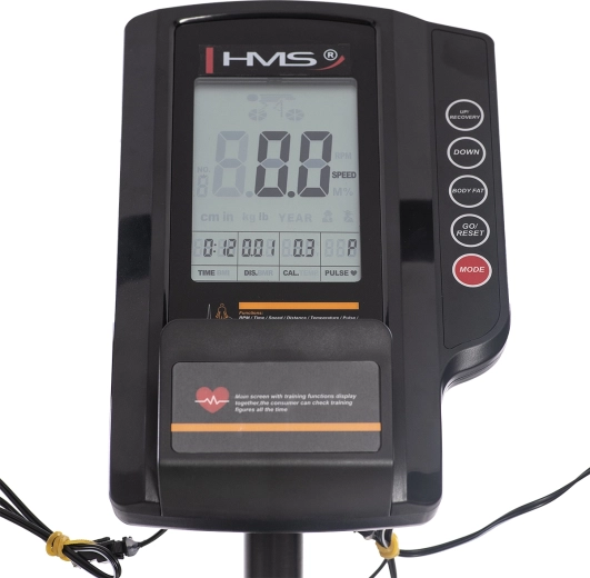 Konsola LCD z pomiarem pulsu i dodatkowymi funkcjami