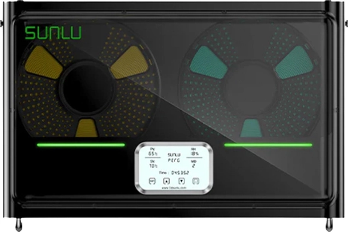 Suszenie nawet 4 szpul jednocześnie dla maksymalnej produktywności