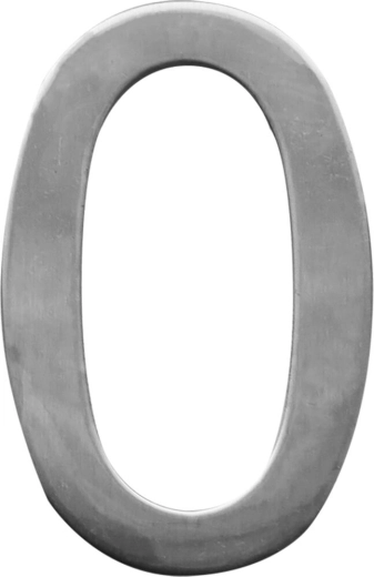 Numer domu STAR 0, 75 mm, stal nierdzewna