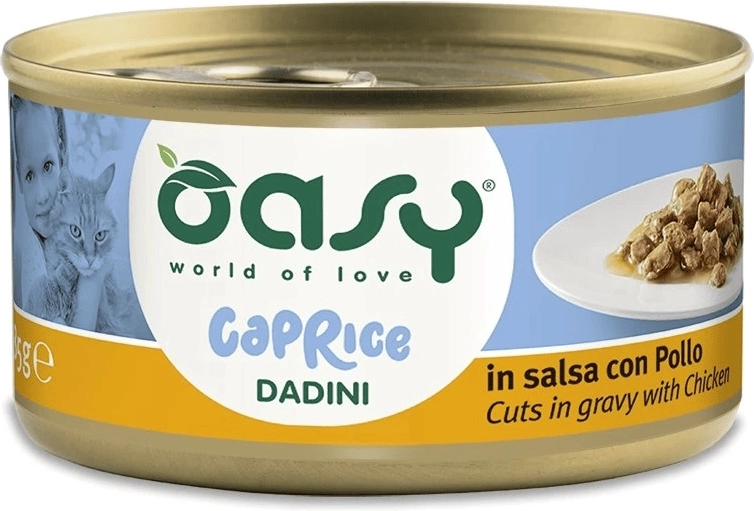 Oasy Caprice kawałki w sosie z kurczakiem 85 g