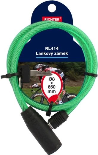 Zamek linkowy RICHTER 8 × 650 mm, zielony