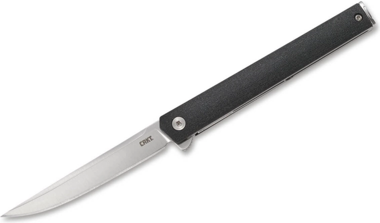 CRKT CEO Flipper nóż składany 8 cm, czarny, FRN