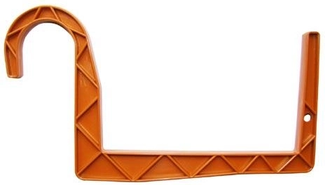 Okrągły wiszący uchwyt na skrzynki 11 x 15 cm