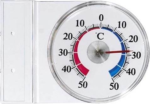 Oknowy okrągły termometr 7 cm PH