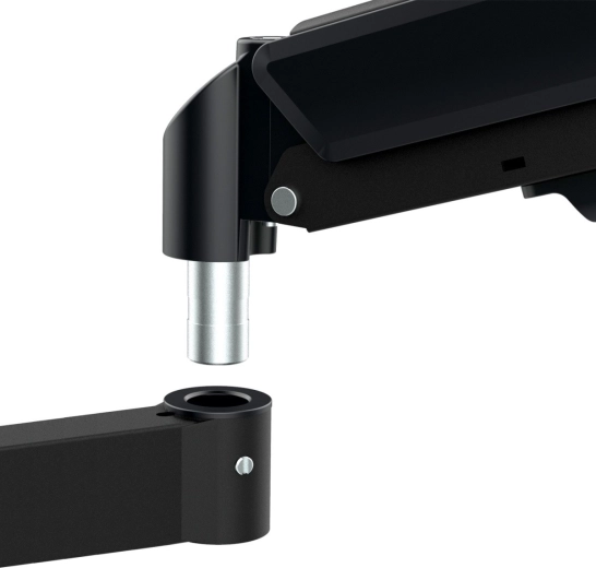 Płynne pozycjonowanie z ramionami gazowymi