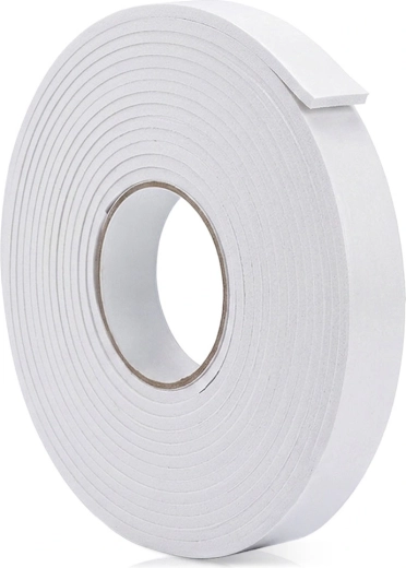 FX Tools biała samoprzylepna piankowa taśma uszczelniająca do drzwi i okien 2 cm, 6 m