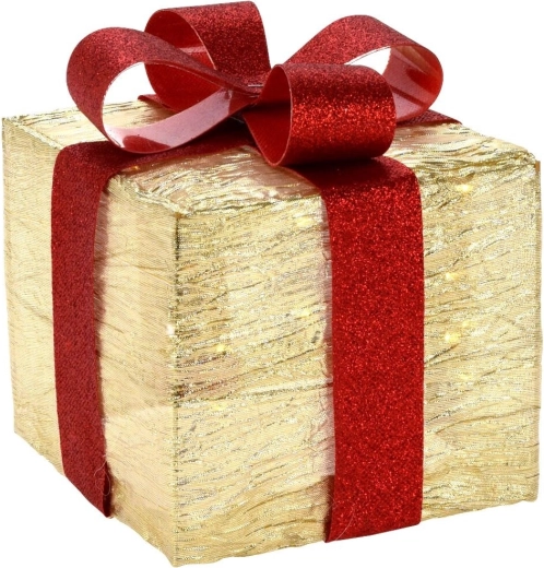 Błyszczące złoto i czerwień