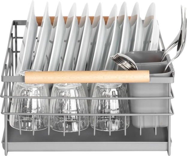 Stylowe połączenie metalu i drewna