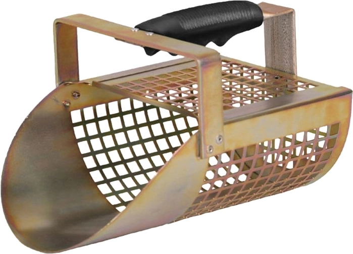 Metalowa łopatka do piasku Garrett z sitem
