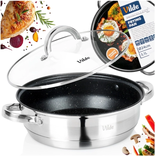 Szklana pokrywka i bezpieczne uchwyty