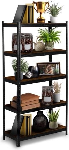 Trwała stalowa konstrukcja w czarnym kolorze