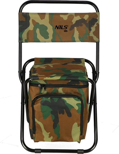 Stabilna stalowa konstrukcja i wytrzymała tkanina Oxford 600D