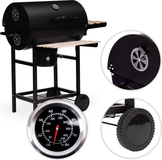 Pełna kontrola temperatury podczas grillowania