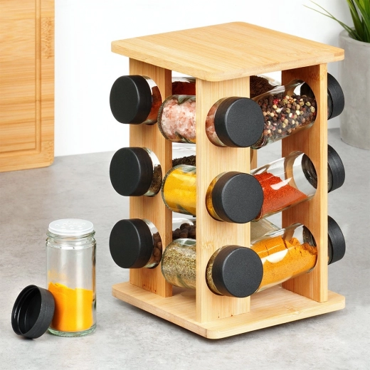 Naturalny bambus i wytrzymałe szkło