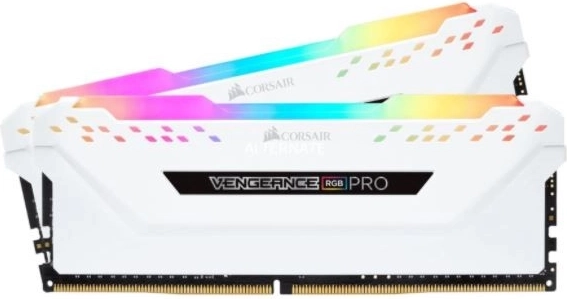 Pamięć Corsair Vengeance RGB 16GB 3200MHz CL16 biała