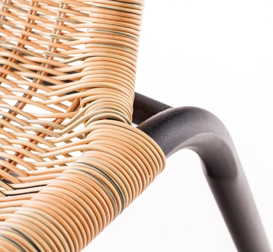 Wytrzymały i oddychający rattan PE