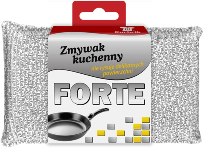 Gąbka kuchenna KUCHCIK Forte – dwuwarstwowa do naczyń