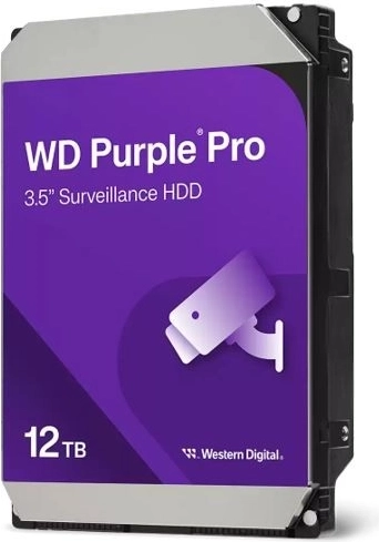 Dysk twardy Western Digital Purple Pro 12TB 3,5" 256MB SATAIII
