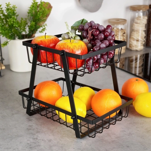 Dwupoziomowe przechowywanie oszczędzające miejsce