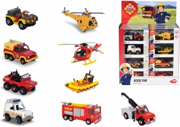 Strażak Sam – metalowy samochodzik 1:64