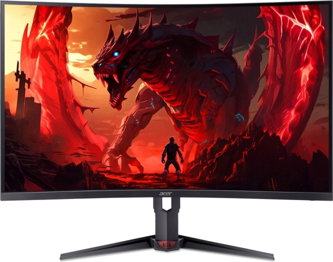 Zakrzewiony monitor gamingowy Acer 27" VA 240 Hz 1 ms, 2× HDMI i DisplayPort