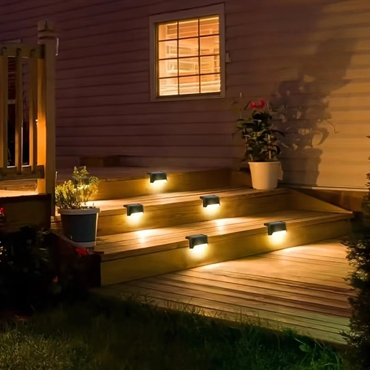 Ciepłe i bezpieczne oświetlenie schodów