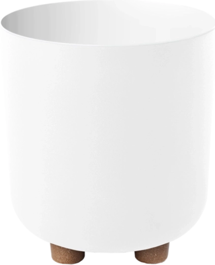 Doniczka Sofia 190 mm biała – matowa ceramika