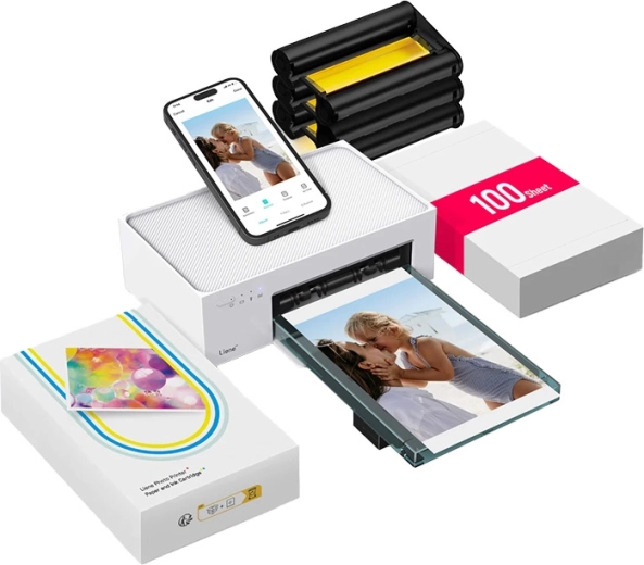 Przenośna drukarka fotograficzna Liene Amber M100 10×15 cm