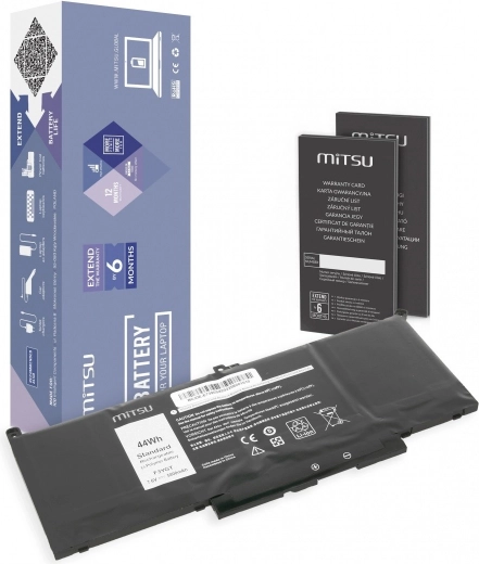 Bateria Mitsu do Dell Latitude 7390 i 7490 5800 mAh (44 Wh)