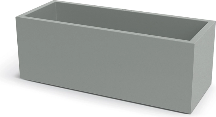 Donica Cubla case 98 cm, betonowo szara