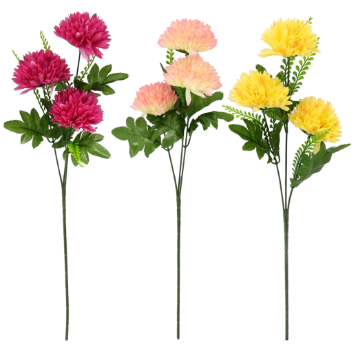 Trzy kwiaty dla pełnego efektu