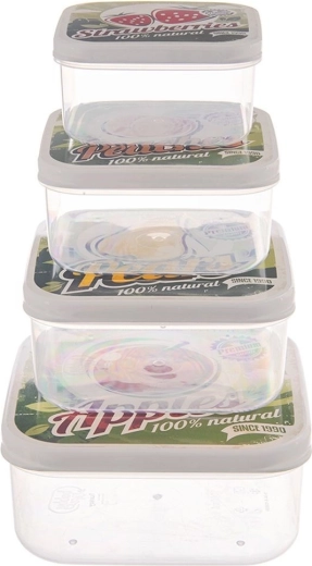 Przezroczyste ścianki i szczelne pokrywki