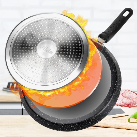 Równomierne ciepło na wszystkich typach kuchenek