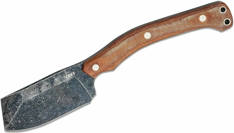 Nóż outdoorowy CRKT Razel Nax Brown 11 cm, Micarta, kabura z termoplastu