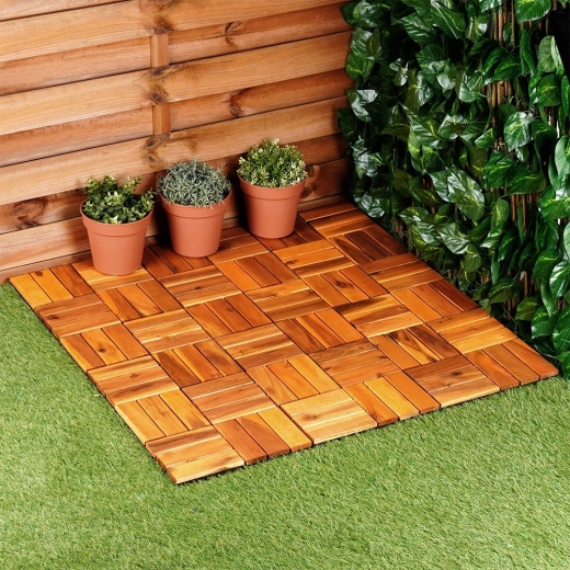 Modułowe płytki na tarasy i balkony