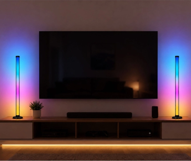 Dwie lampy do wyrazistego podświetlenia ambientowego