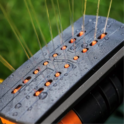 Szerokie pokrycie dzięki 16 dyszom