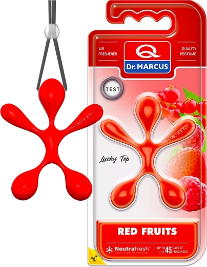 Dr. Marcus Lucky Top Red Fruits odświeżacz powietrza do samochodu