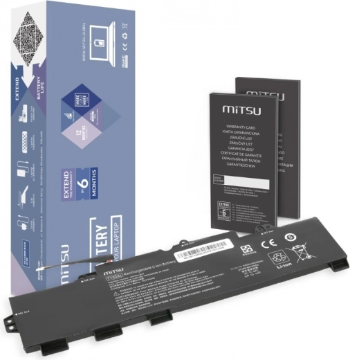 Bateria Mitsu HP EliteBook TT03XL 4400mAh