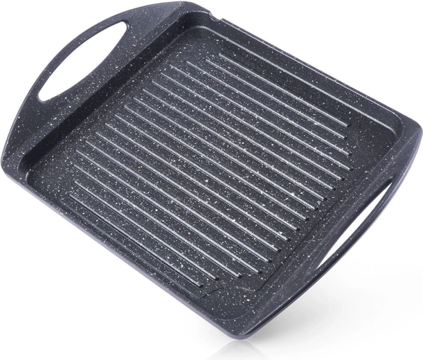 Płyta grillowa z granitową powłoką GRANDE 34 × 26,5 cm