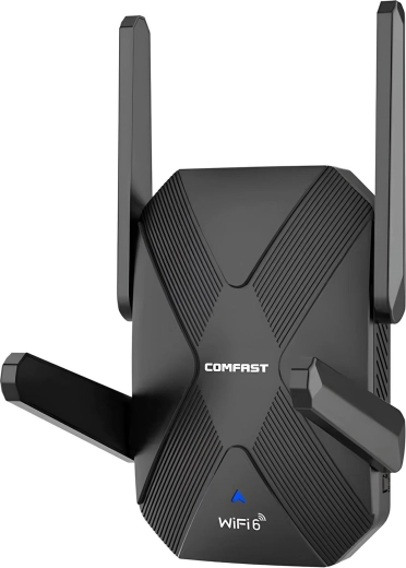 Comfast WiFi 6 wzmacniacz sygnału (repeater) 1500 Mb/s