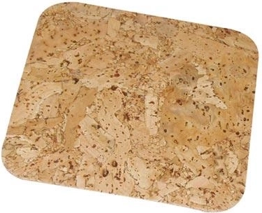 Korkowe kwadratowe podkładki 10 cm (6 szt.)