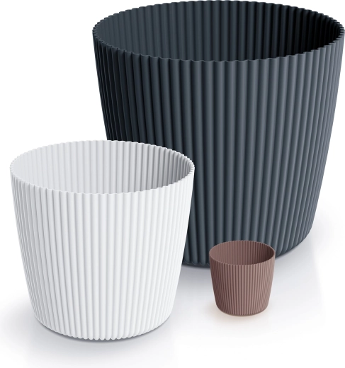 Stylowy żłobkowany design